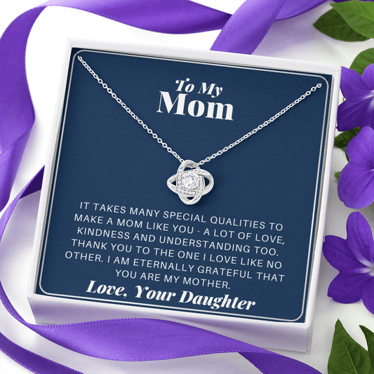 Daughter To Mother Necklace
