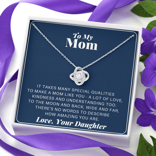 Daughter To Mother Necklace